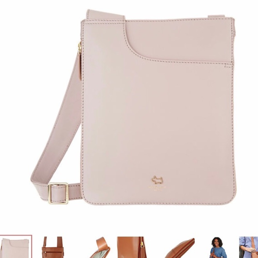 BNWOT 🌵🌺 Radley Johnson cross body 💄 pinkblush